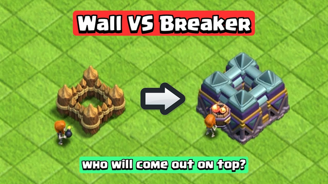 Every Level Wall Breaker VS Wall | Clash of Clans