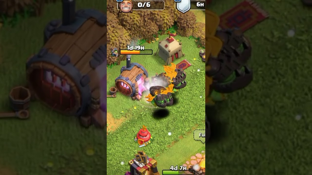 Clash of Clans || Inferno dragon ||#gameplay #shorts #clashofclans