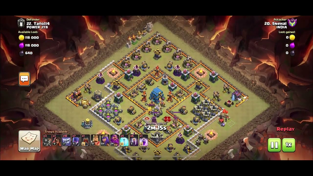 TH13 War Attack with 3 Stars | Clash of Clans #clashofclans #coc