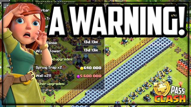 A WARNING If You Get The GOLD PASS in Clash of Clans!
