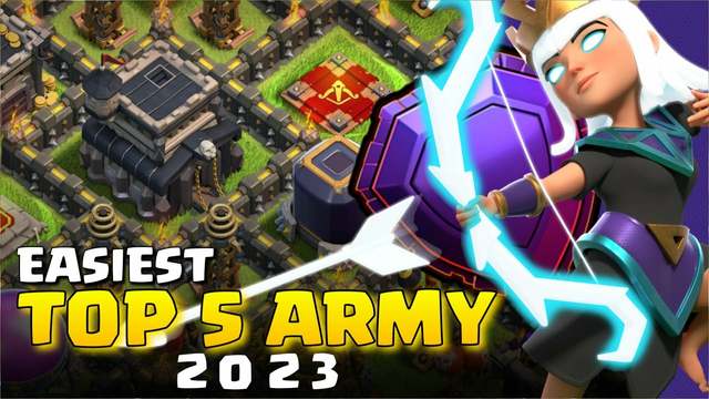 Top 5 Easiest TOWN HALL 9 Best Attack Strategy | New Th9 Ground Army in Clash of clans