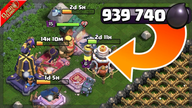 Trying to Spend over 900k Dark Elixir on my Rushed Account! - Clash of Clans