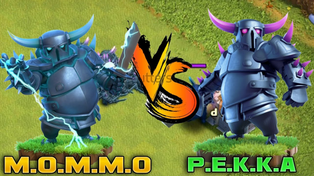 M.O.M.M.O vs 1 Level P.E.K.K.A | Clash of clans |