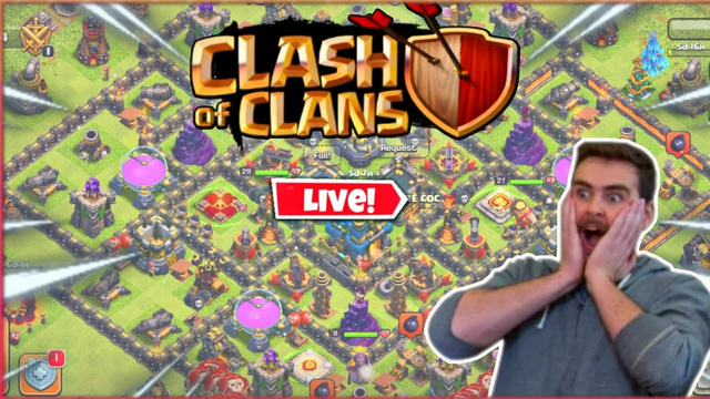 #clashofclans CLASH OF CLANS live stream !! TROPHY PUSH !!! | old vibes !!! LIVE | PARTIMEGAMER ash
