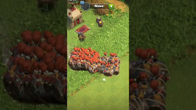 Normal Wall breaker become Super Wall breaker in clash of clans! #shorts #clashofclans #trending#coc