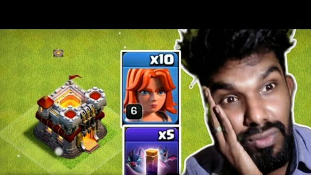 Bat spell become pro attack | Clash of clans Malayalam | Ajith010 Gaming | Coc Malayalam