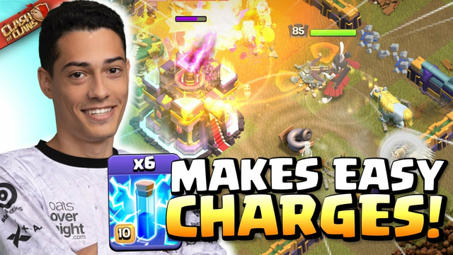 Why do ONLY PROs use LIGHTNING with their Queen Charges?! Clash of Clans