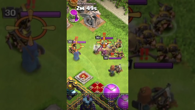 clash of clans 3 heroes vs max level barbarians | coc #clashofclans #coc
