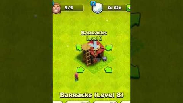 All Level Barracks in CLASH OF CLANS  | COC