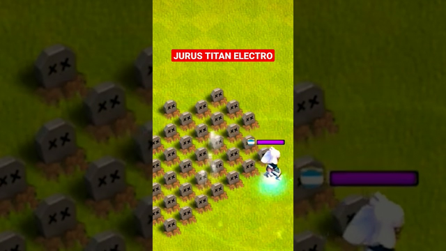 Combo Titan Electro vs Barbarian clash of clans #shorts #clashofclans