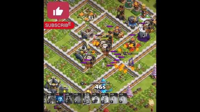 clash of clans town Hall 12 #2023 #shorts #coc #clashofclans #challenge
