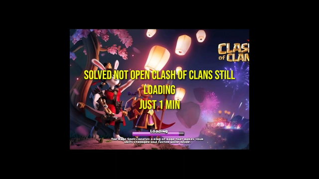 Clash of Clans Loading Problem Solved Just One Easy Tricks #clashofclans #shorts #coc