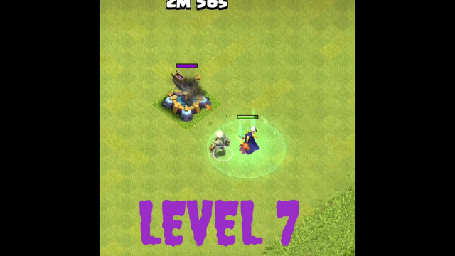 Every Level XBow vs Super Witch | Clash Of Clans | #shorts #coc #clashofclans #viral