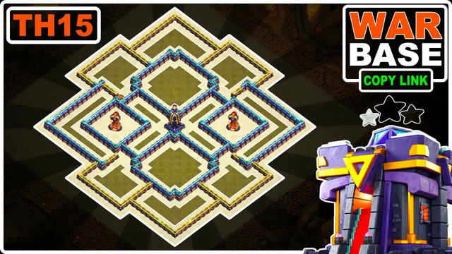 The Ultimate Defense Solution: TH15 War Base 2023 Copy link - Clash of Clans