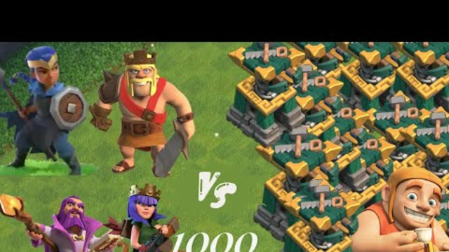 battle builder vs  max heroes|| clash of clans | battle builder