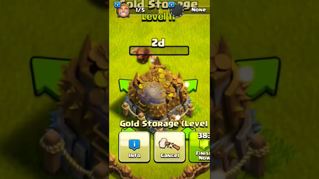 clash of clans gold store max #shorts