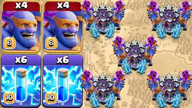New Zap Strategy! Th15 x4 Super Bowler + x6 Lightning Spells 3 Stars Attack February 2023 - Coc