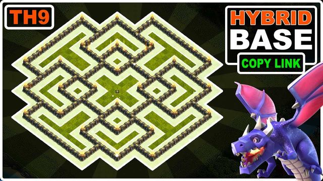 New BEST! TH9 Base Copy Link 2023 | Clash of Clans