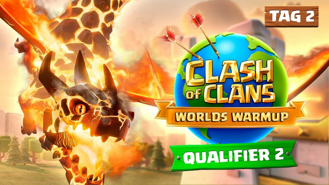 Top 64 beim Warm Up Qualifier um 30.000$ + Goldpass Gewinnspiel | Clash of Clans Live