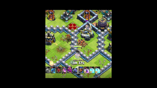 Clash of clans Queen charge #124