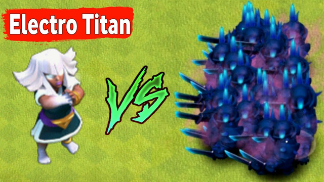 Electro Titan Army vs P.E.K.K.A Army Challenge - Clash of Clans