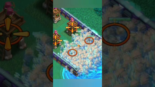 Clone Spell + Valkyrie Vs all Levels archer tower in COC #kartikcoc #shorts