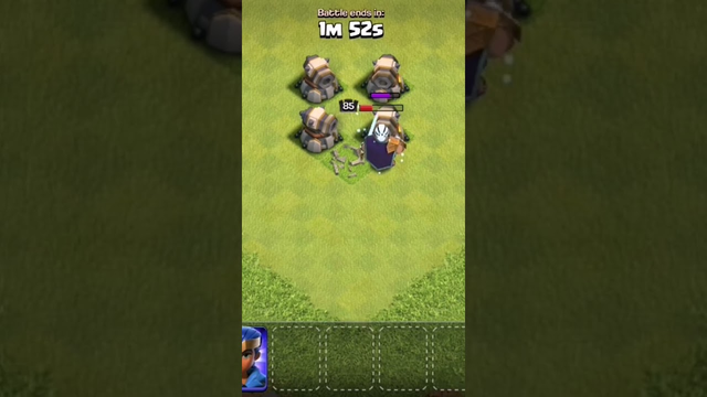 Max Barbarian King VS 5Max  Cannons in"coc" #clash #clashofclans #coc #barbarianking #cocshort