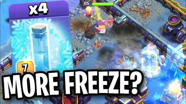 Adding More Freeze Spells to my Queen Charge Hybrid! - Clash of Clans