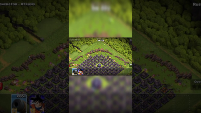 Satisfying Cannon cart vs cannon! Clash of clans #clashofclans #clashshorts #satisfying #coc #cannon