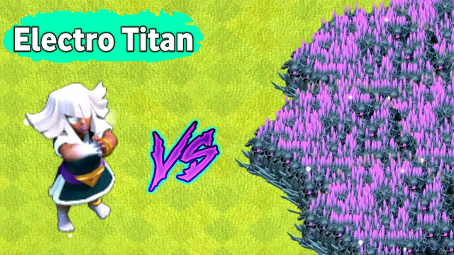 Electro Titan Vs P.E.K.K.A Army | Who Wins? - Clash of Clans