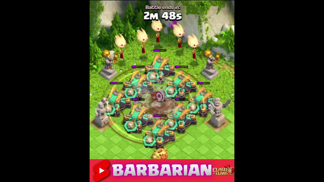 How many Spells Needed To destroy This | Clash Of Clans #clashofclans #coc #shorts