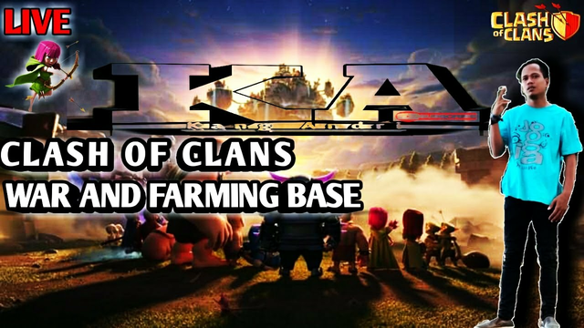 war and farming base season februari 2023 #10 | Clash of clans | #clashofclans