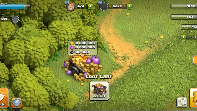 10 million loot cart in town hall 8 | clash of clans @SUMIT007