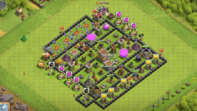 Live Town Hall 8 Clash Of Clans