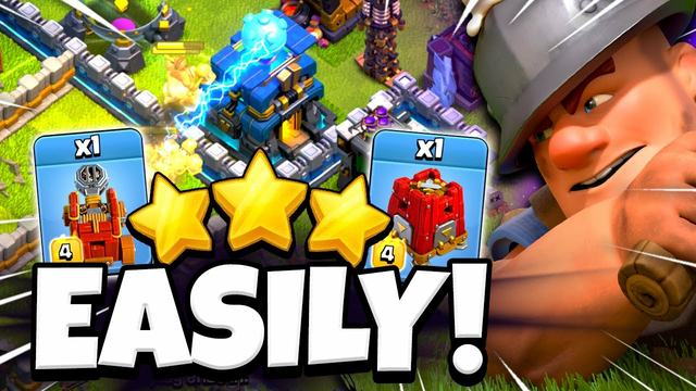 2 EASY Ways To 3 Star with TH12 Hybrid Attack (Clash of Clans)