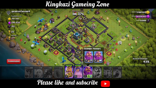 Clash of clans full gameplay #clashofclans #yt #KGZ