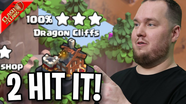 How to Destroy Dragon Cliffs in 2 Attacks - Clash of Clans