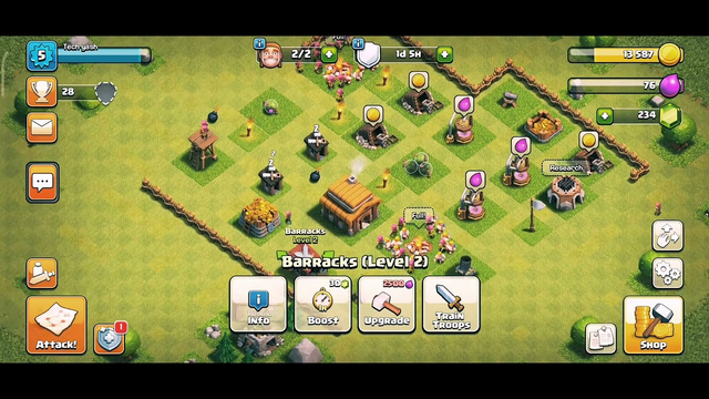 CLASH OF CLANS GAME GAMEPLAY VIDEO # 1