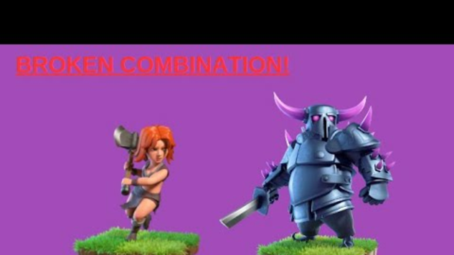 The P.E.K.K.A  and Valkyrie Comp is Insane! [Clash Of Clans]