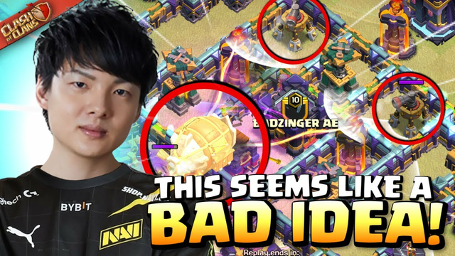 STARS faces 2 Sweepers to AVOID TRAPS?! 200 IQ Attack! Clash of Clans