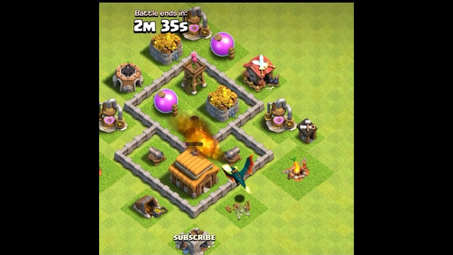 Max Dragon vs Town hall 3 | Clash of clans