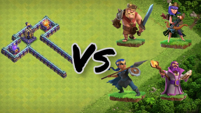 Clash Of Clans| Monolith vs Max Level Heroes #coc #clashsl #gaming