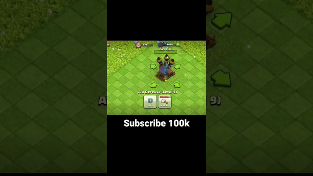 clash of clans air defense full max gems support #coc #gaming #clash #clashofclans #shortsviral
