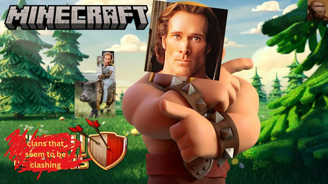 minecraft but clash of clans?!?!?!?!?!?!?!?!?!?!
