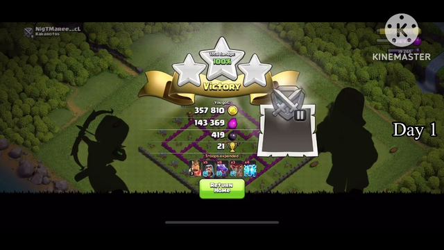 Clash of Clans Day 1 (The begining)