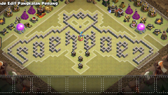 base SOENDOES th9 di clash of clans
