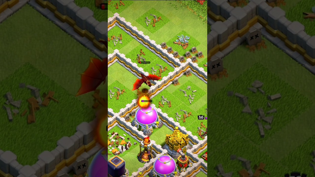 air sweeper 2.0 | clash of clans #shorts