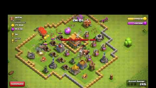 CLASH OF CLANS GAMEPLAY #viral