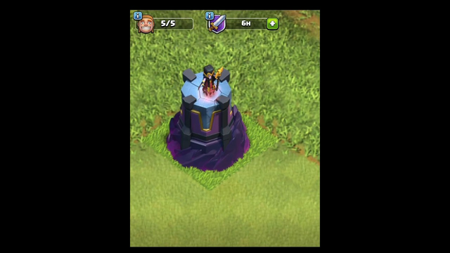 DARK WITCH TOWER FULLY UPGRADE ON MOD VERSION // CLASH OF CLANS //#coc#viral#shortfeed#shorts#short