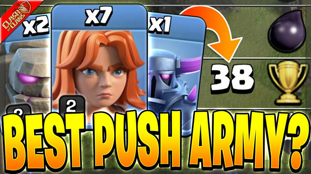 Is GoVaPe the Best TH8 Pushing Army? - Clash of Clans